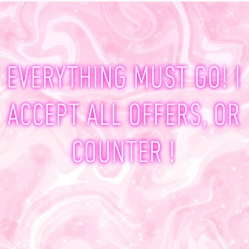 accepting anything !